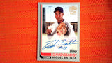2021 Topps Archives Fan Favorite Auto Silver 57/99 #FFA-MB Miguel Batista Default Title