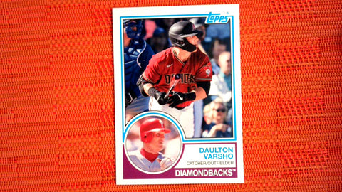 2021 Topps Archives Father/Son Variation 1983 #221 Dalulton Varsho - Rookie Default Title