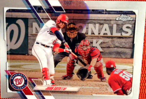 2021 Topps Chrome  #150 Juan Soto Default Title
