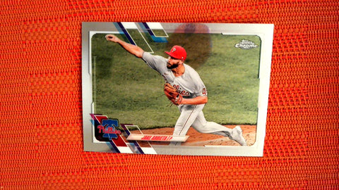 2021 Topps Chrome Base #106 Jake Arrieta Default Title