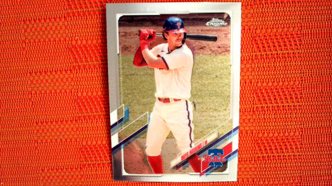 2021 Topps Chrome Base #182 Rhys Hoskins Default Title