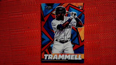 2021 Topps Fire Flame Foil #103 Taylor Trammell - Rookie Default Title