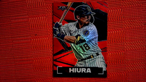 2021 Topps Fire Flame Foil #114 Keston Hiura Default Title