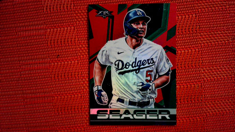 2021 Topps Fire Flame Foil #134 Corey Seager Default Title