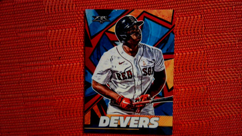 2021 Topps Fire Flame Foil #2 Rafael Devers Default Title