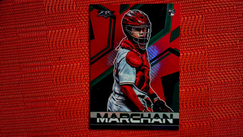 2021 Topps Fire Flame Foil #48 Rafael Marchan - Rookie Default Title