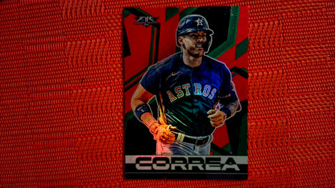 2021 Topps Fire Flame Foil #5 Carlos Correa Default Title
