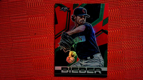 2021 Topps Fire Flame Foil #50 Shane Bieber Default Title