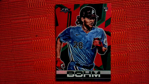 2021 Topps Fire Flame Foil #73 Alec Bohm- Rookie Default Title