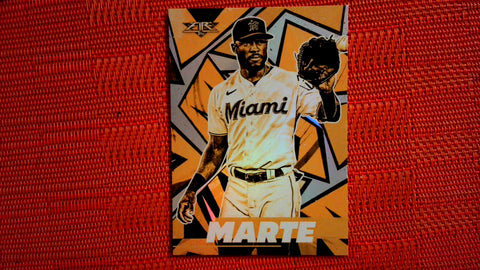 2021 Topps Fire Gold Minted #102 Starling Marte Default Title