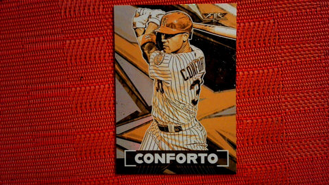 2021 Topps Fire Gold Minted #131 Michael Conforto Default Title