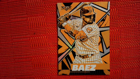 2021 Topps Fire Gold Minted #15 Javier Baez Default Title