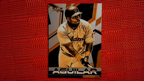 2021 Topps Fire Gold Minted #154 Jesus Aguilar Default Title