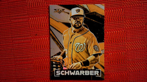 2021 Topps Fire Gold Minted #197 Kyle Schwarber Default Title