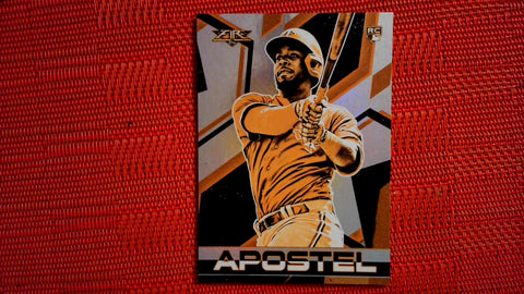 2021 Topps Fire Gold Minted #37 Sherten Apostel Default Title