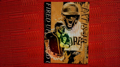 2021 Topps Fire Gold Minted Fired Up #FIU-1 Fernando Tatis Jr Default Title