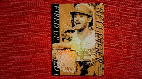 2021 Topps Fire Gold Minted Fired Up #FIU-8 Cody Bellinger Default Title