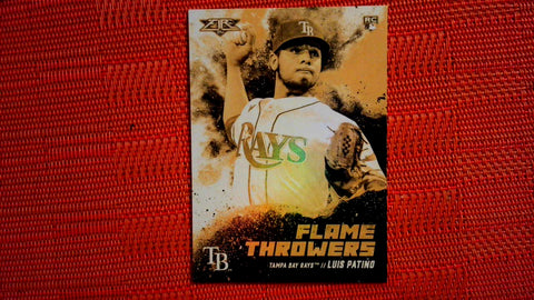 2021 Topps Fire Gold Minted Flame Foil Throwers #FT-11 Luis Patiño Default Title