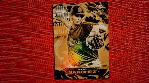 2021 Topps Fire Gold Minted Rookie Ignition #RI-12 Sixto Sanchez Default Title