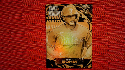 2021 Topps Fire Gold Minted Rookie Ignition #RI-4 Alec Bohm Default Title
