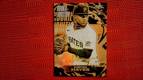 2021 Topps Fire Gold Minted Rookie Ignition #RI-9 Ke'Bryan Hayes Default Title