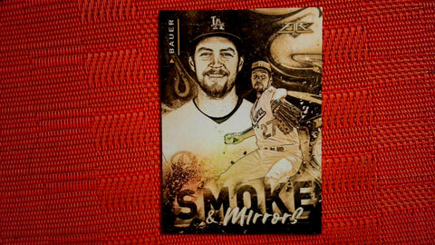 2021 Topps Fire Gold Minted Smoke and Mirrors  #SM-16 Trevor Bauer Default Title