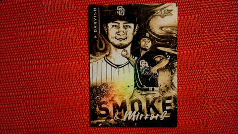 2021 Topps Fire Gold Minted Smoke and Mirrors  #SM-17 Yu Darvish Default Title