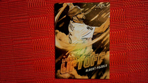 2021 Topps Fire Gold Minted We Have Liftoff  #WHL-16 Albert Pujols Default Title