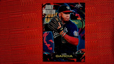 2021 Topps Fire Rookie Ignition #RI-1 Luis Garcia- Rookie Default Title
