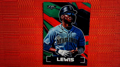 2021 Topps Fire #155 Kyle Lewis Green / 199 Default Title
