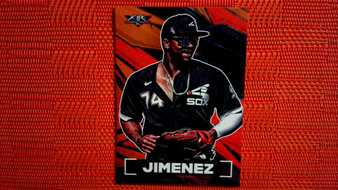2021 Topps Fire #94 Eloy Jimenez Orange /299 Default Title
