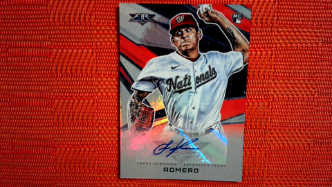 2021 Topps Fire #AV-SR Seth Romero Auto Default Title