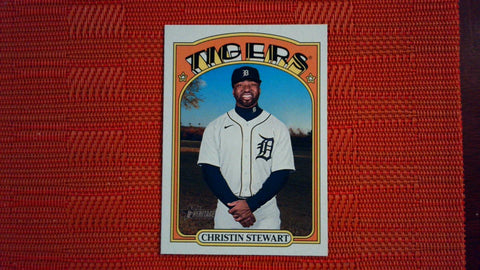 2021 Topps Heritage High Number #703 Christin Stewart SP Baseball Default Title