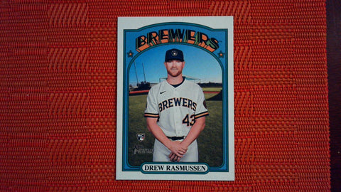 2021 Topps Heritage High Number #704 Drew Rasmussen SP Rookie Baseball Default Title