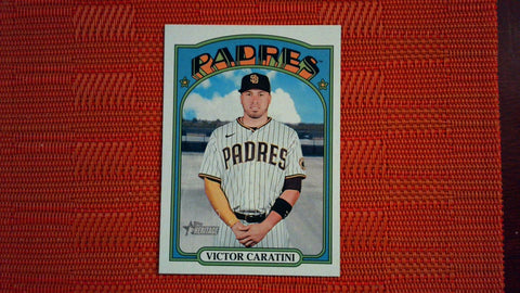 2021 Topps Heritage High Number #706 Victor Caratini SP Baseball Default Title