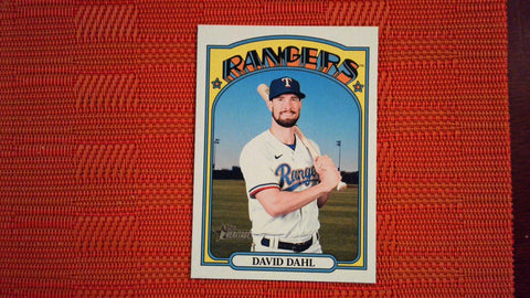 2021 Topps Heritage High Number #710 David Dahl SP Baseball Default Title