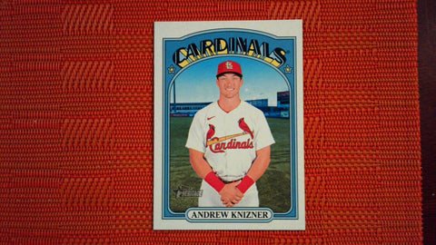 2021 Topps Heritage High Number #711 Andrew Knizner SP Baseball Default Title