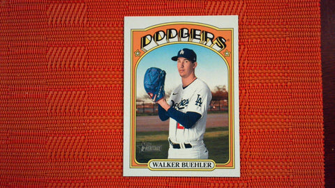 2021 Topps Heritage High Number #712 Walker Buehler SP Baseball Default Title