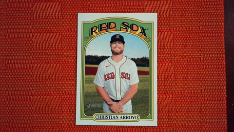 2021 Topps Heritage High Number #720 Christian Arroyo SP Baseball Default Title