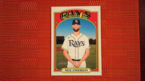 2021 Topps Heritage High Number #725 Nick Anderson SP Baseball Default Title