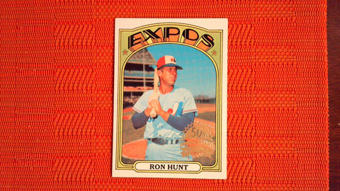 2021 Topps Heritage High Number 1972 Topps Originals Set #110 Rom Hunt Baseball Default Title