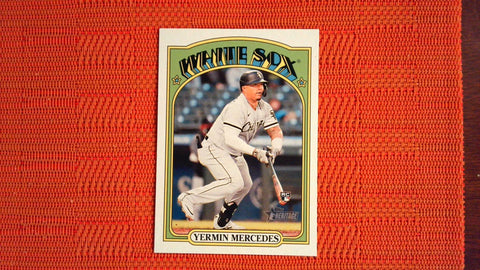 2021 Topps Heritage High Number Action Image #561 Yermin Mercedes Rookie Baseball Default Title