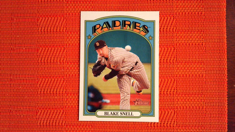 2021 Topps Heritage High Number Action Image #669 Blake Snell Baseball Default Title