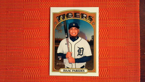 2021 Topps Heritage High Number Chrome /999 #601 Isaac Paredes Baseball Default Title