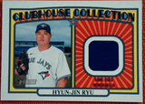 2021 Topps Heritage High Number Clubhouse Collection Relic #CC-HR Hyjun-Jin Ryu Baseball Default Title