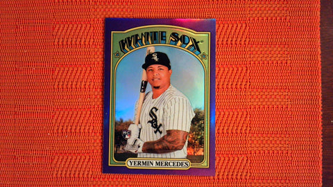 2021 Topps Heritage High Number Hot Box Refractor #561 Yermin Mercedes Rookie Baseball Default Title