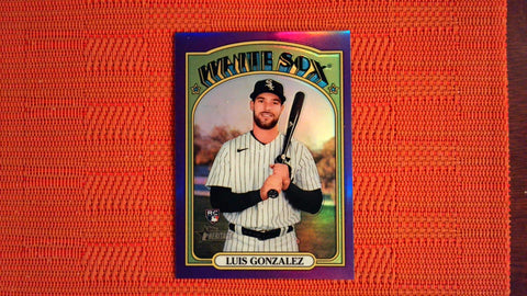 2021 Topps Heritage High Number Hot Box Refractor #571 Luis Gonzalez Rookie Baseball Default Title