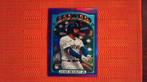 2021 Topps Heritage High Number Hot Box Refractor #586 Jackie Bradley Jr. Baseball Default Title