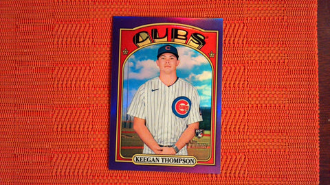 2021 Topps Heritage High Number Hot Box Refractor #588 Keegan Thompson Rookie Baseball Default Title