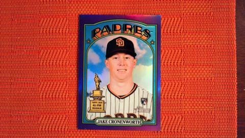 2021 Topps Heritage High Number Hot Box Refractor #641 Jake Cronenworth Rookie Baseball Default Title